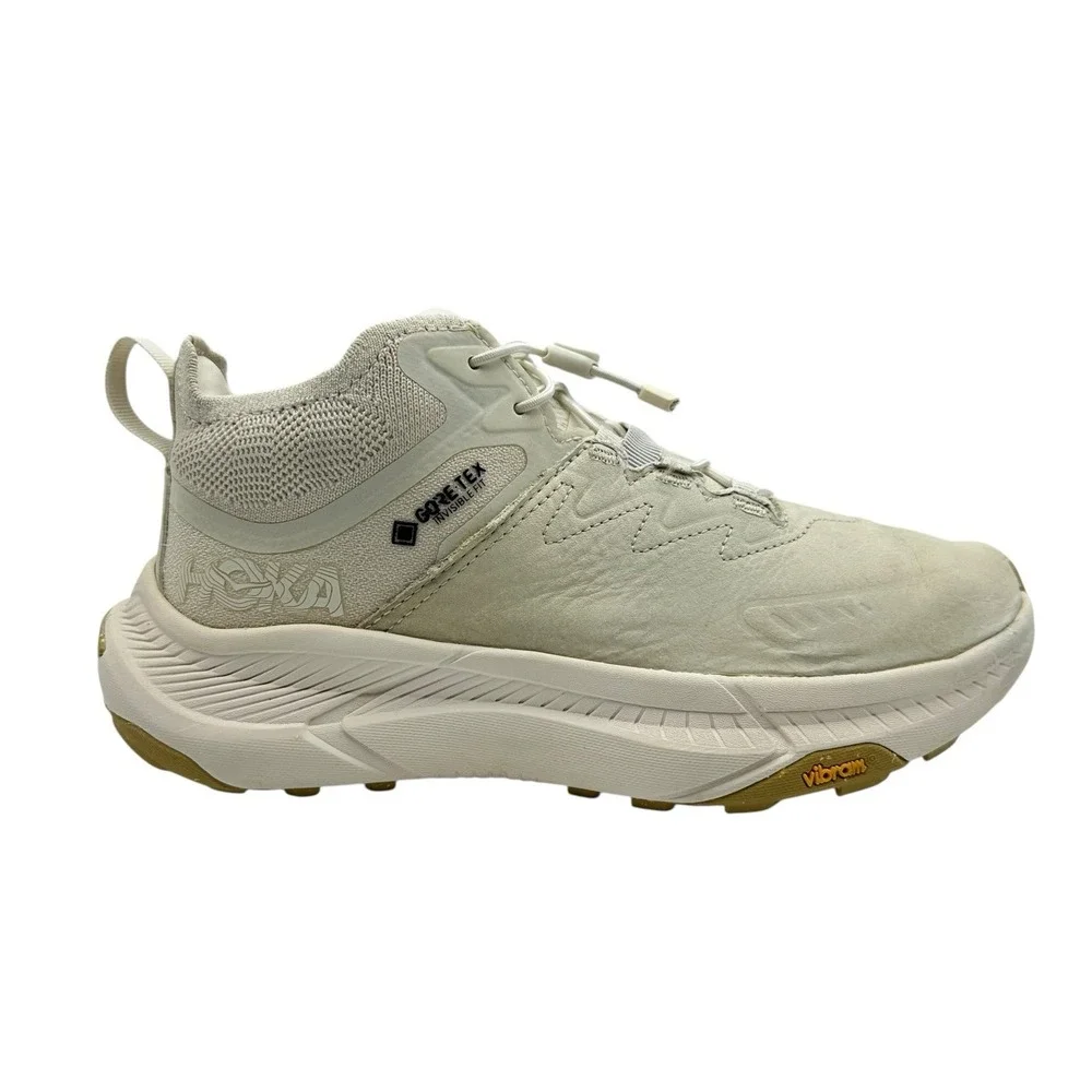 Womens 8 B - HOKA Transport‎ Chukka GTX Hiking Shoes - Oat Milk/Alabaster
